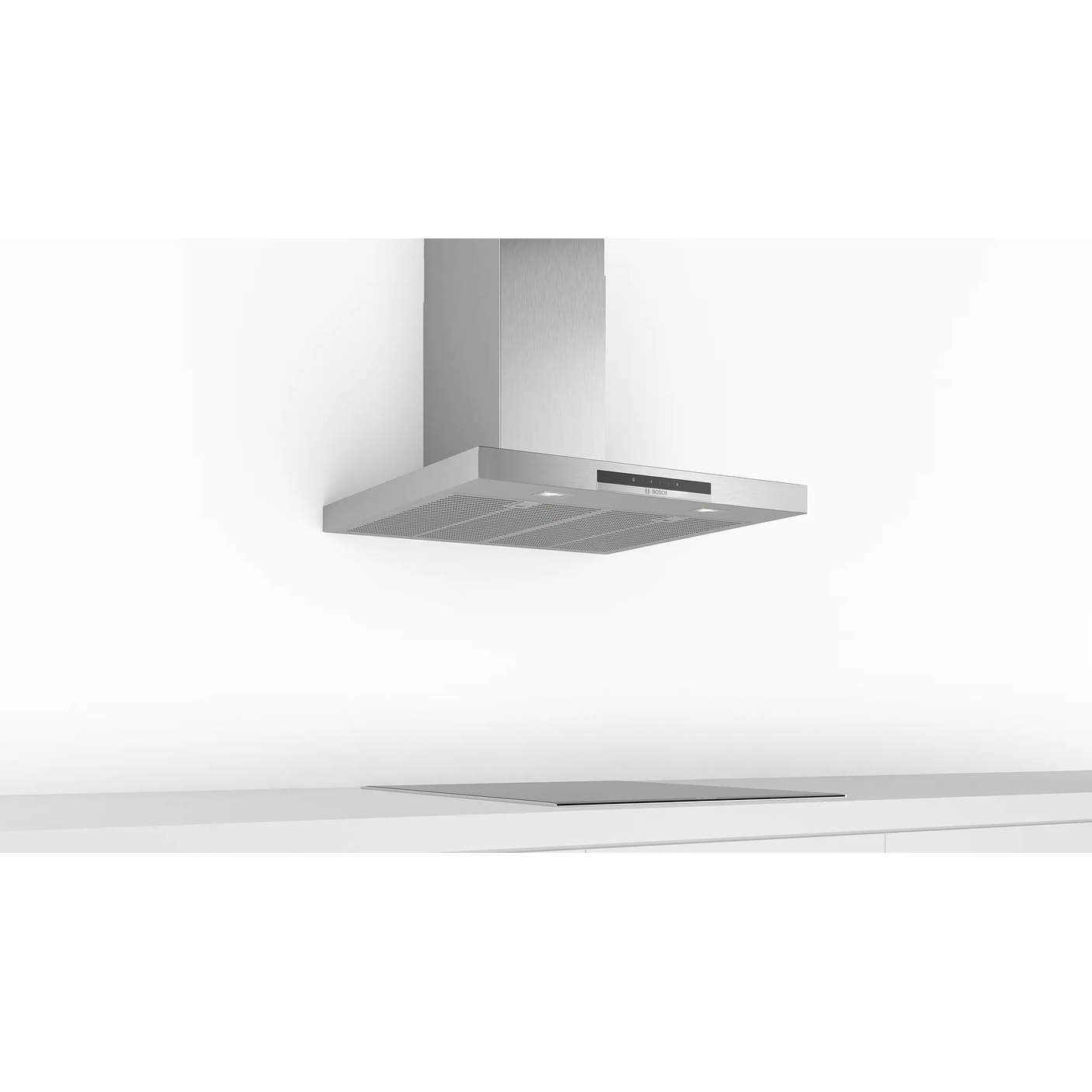 Serie 4 Campana decorativa de pared 75 cm Acero inoxidable 3