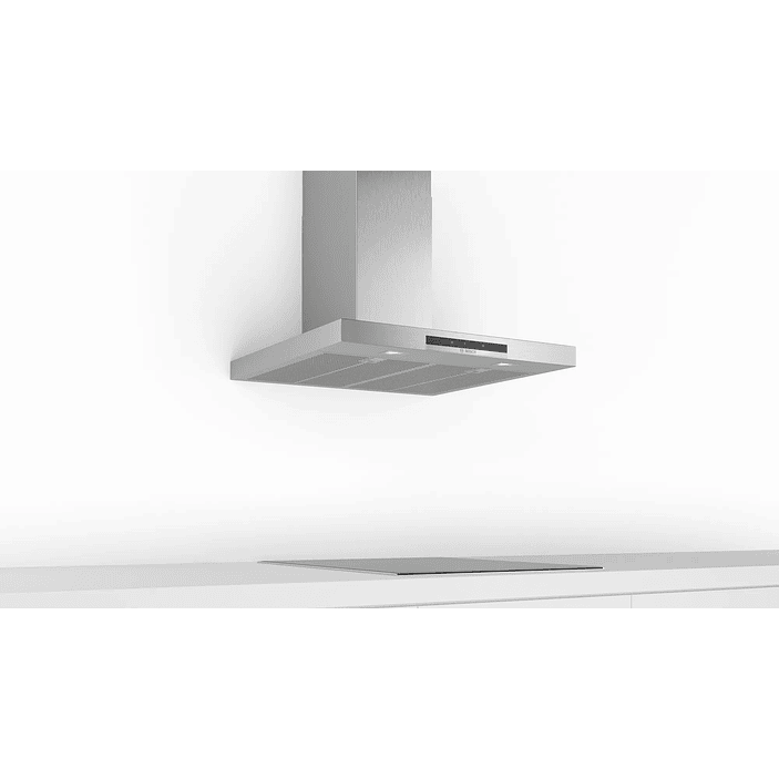 Serie 4 Campana decorativa de pared 75 cm Acero inoxidable 3