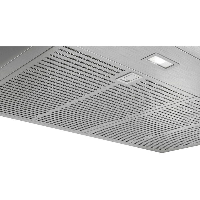 Serie 4 Campana decorativa de pared 75 cm Acero inoxidable 4