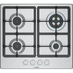 Serie 4 Placa de gas 60 cm Acero