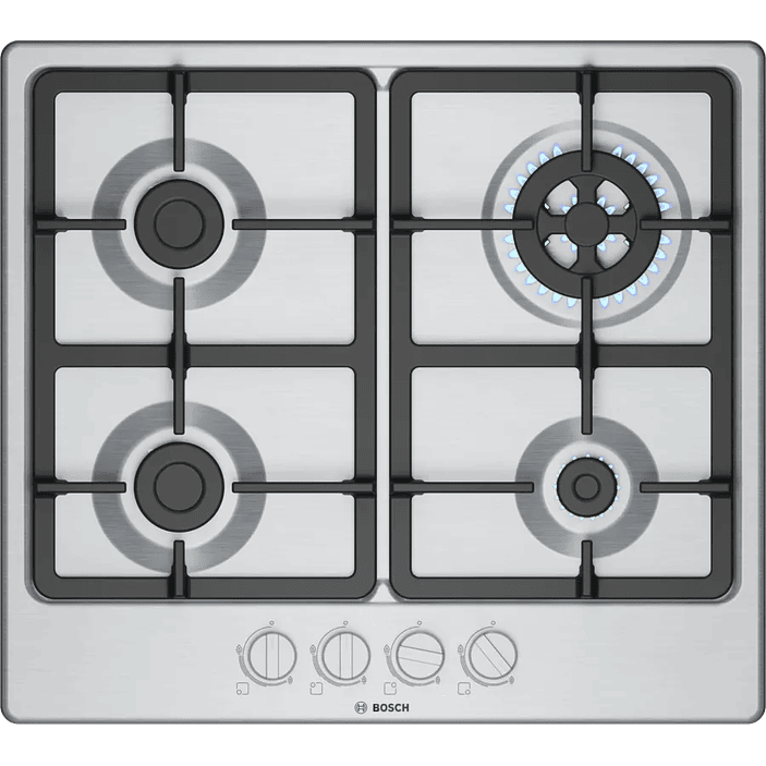 Serie 4 Placa de gas 60 cm Acero 1