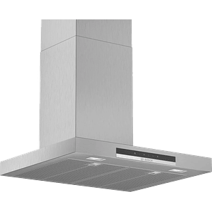 Serie 4 Campana decorativa de pared 60 cm Acero inoxidable