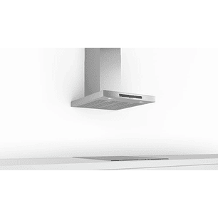 Serie 4 Campana decorativa de pared 60 cm Acero inoxidable