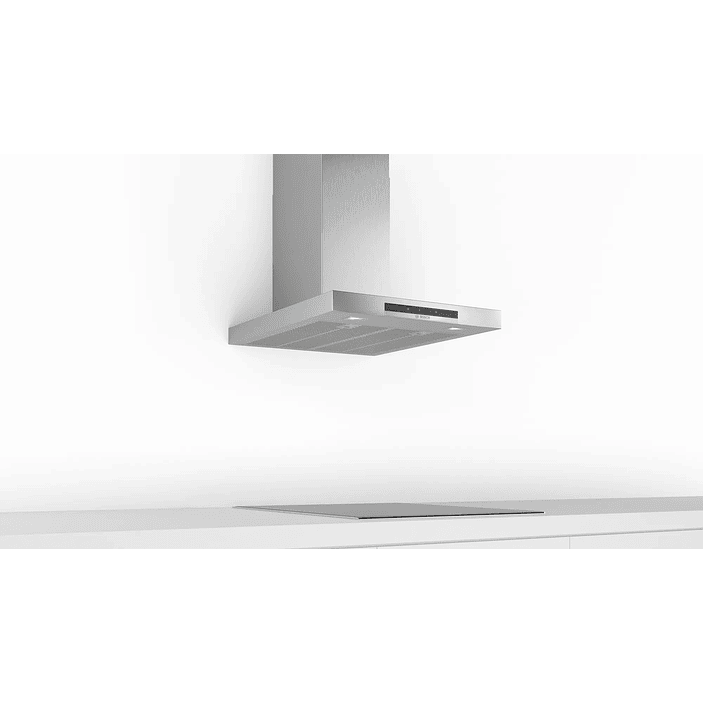 Serie 4 Campana decorativa de pared 60 cm Acero inoxidable 2