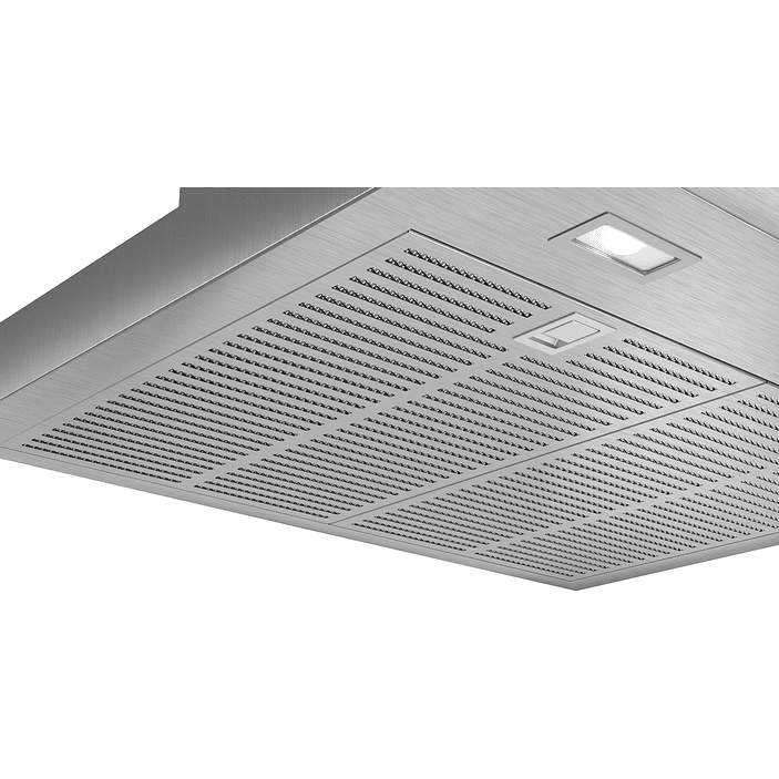 Serie 4 Campana decorativa de pared 60 cm Acero inoxidable 5