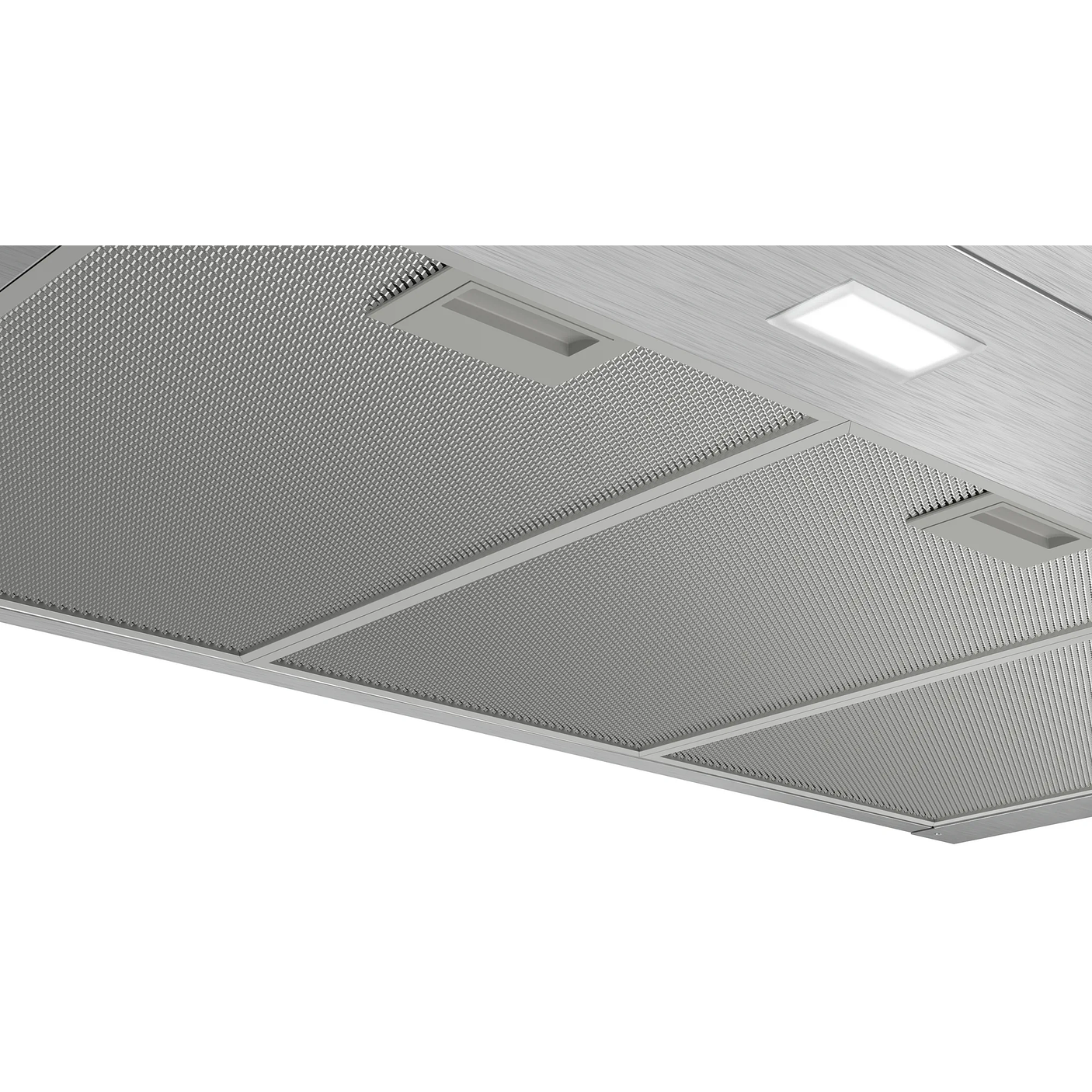 Serie 2 Campana decorativa de pared 90 cm Acero inoxidable 5