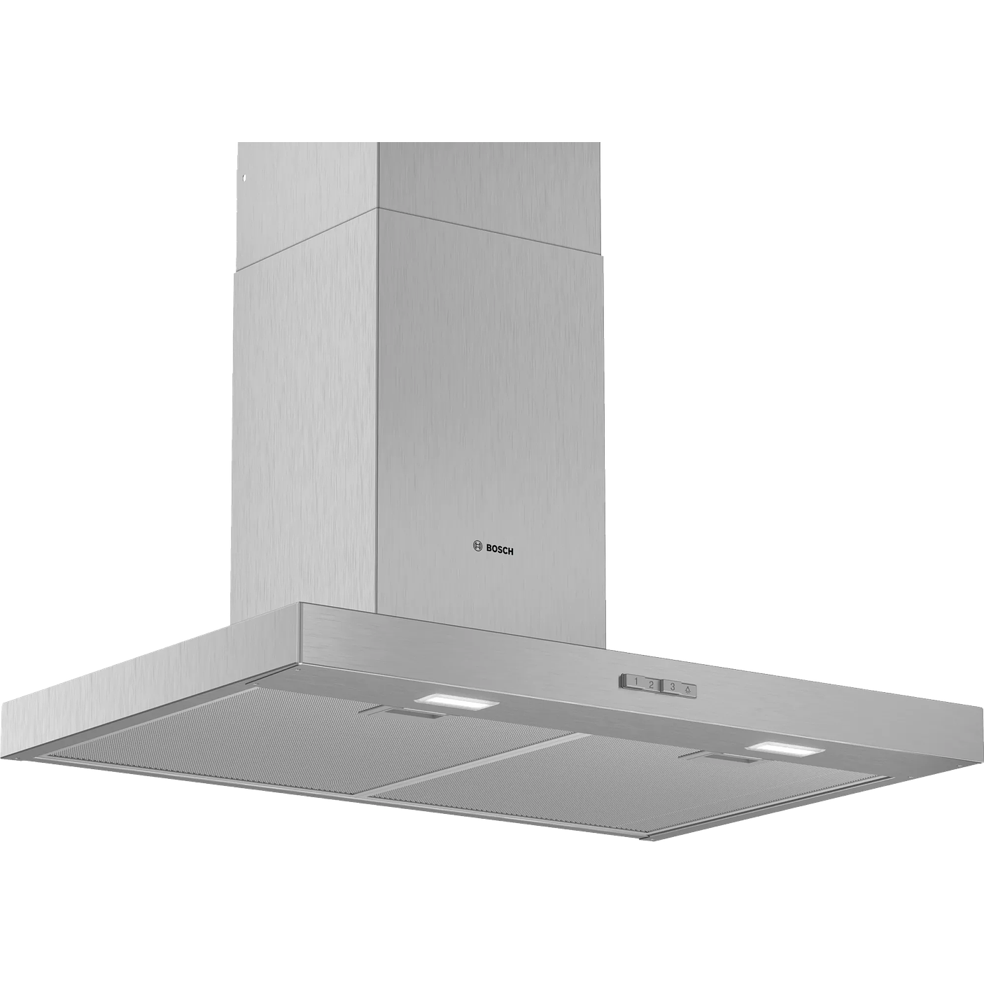 Serie 2 Campana decorativa de pared 75 cm Acero inoxidable 1