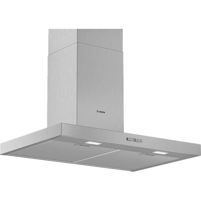 Serie 2 Campana decorativa de pared 75 cm Acero inoxidable 1