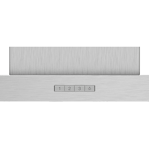 Serie 2 Campana decorativa de pared 75 cm Acero inoxidable