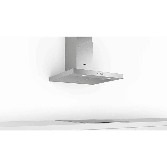 Serie 2 Campana decorativa de pared 75 cm Acero inoxidable 3