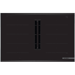 Serie 8 Placa de inducción con extractor integrado 80 cm con perfiles