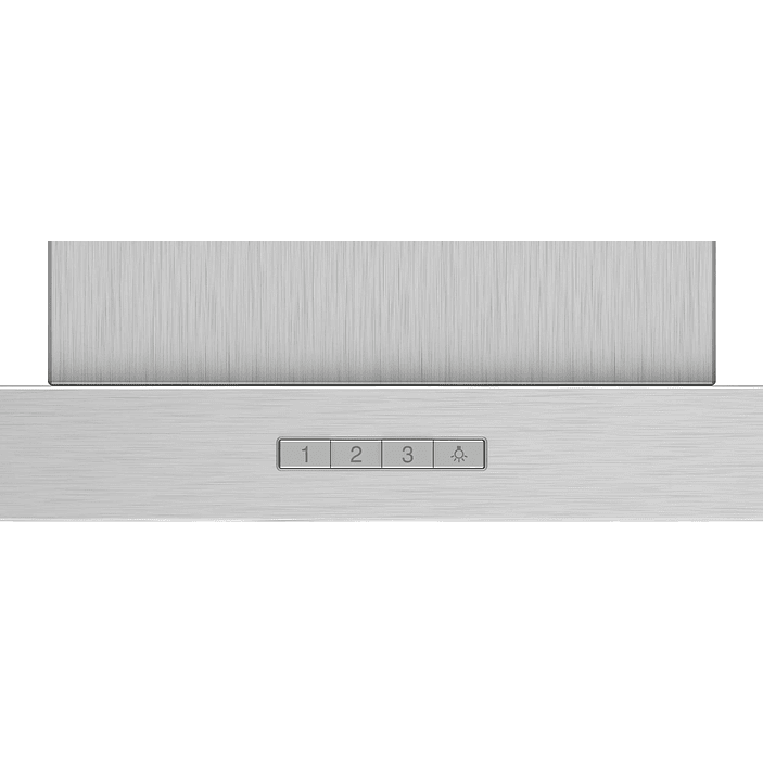 Serie 2 Campana decorativa de pared 60 cm Acero inoxidable 2