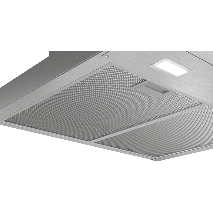 Serie 2 Campana decorativa de pared 60 cm Acero inoxidable 5