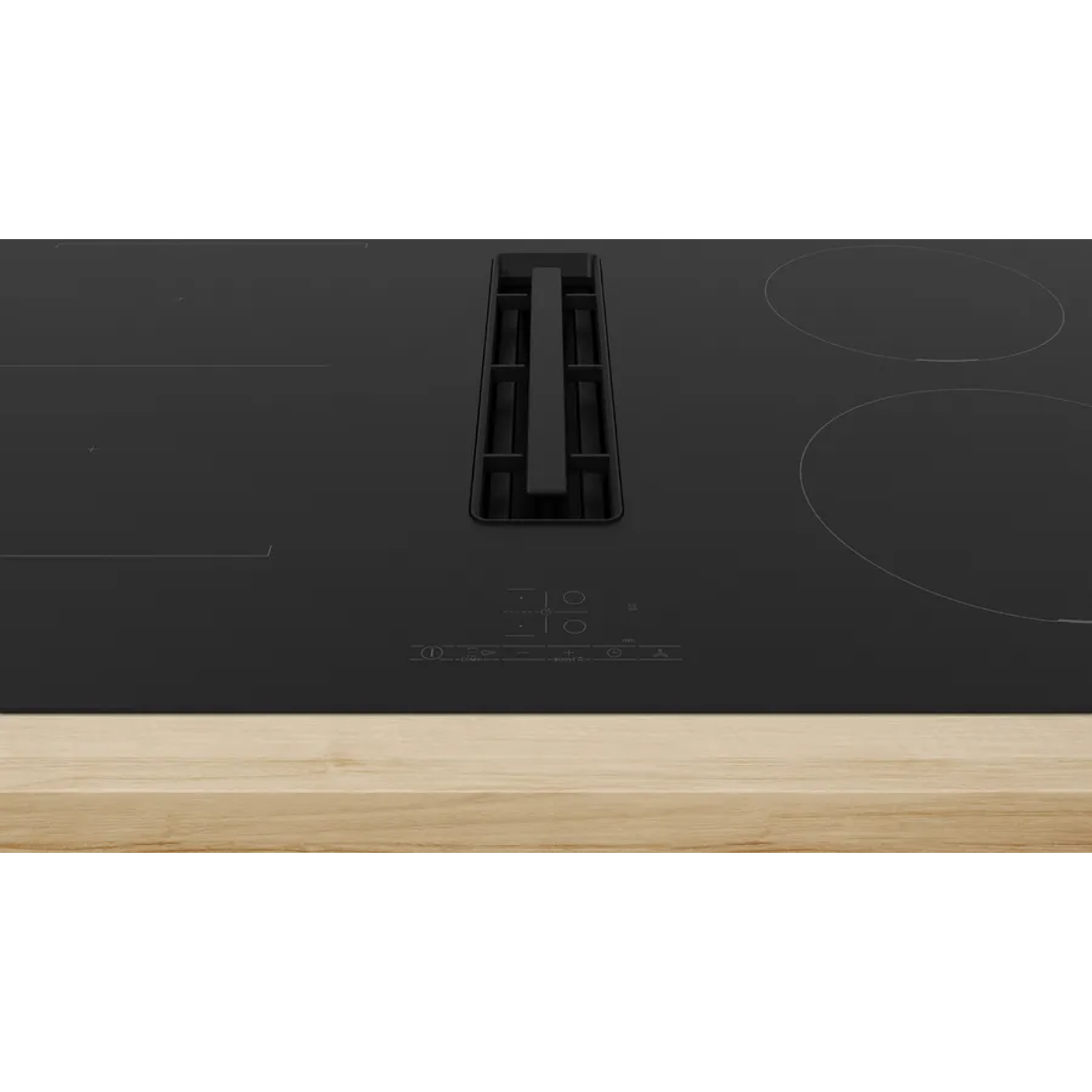 Serie 4 Placa de inducción con extractor integrado 80 cm sin perfiles 2