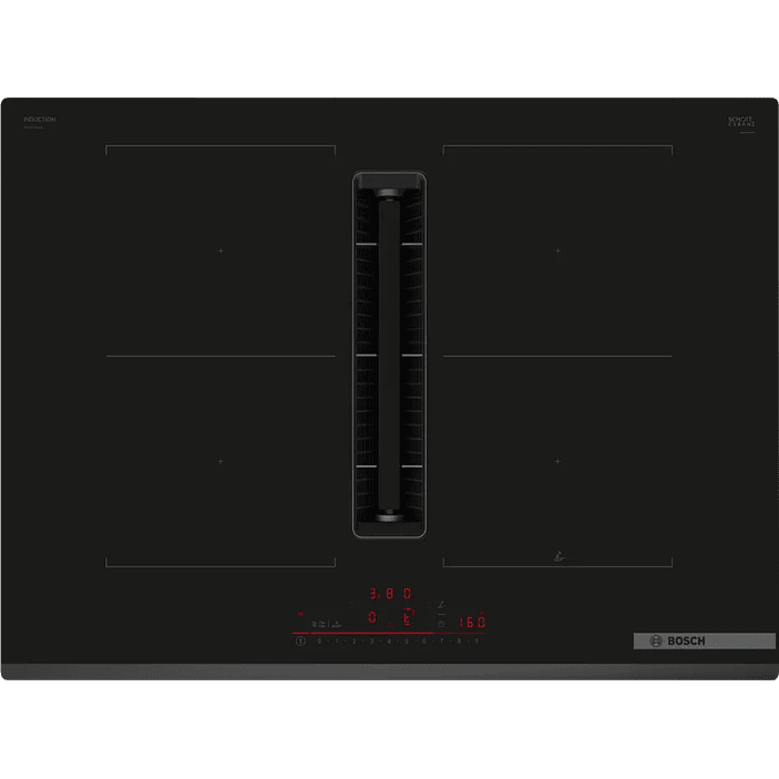 Serie 6 Placa de inducción con extractor integrado 70 cm sin perfiles 1