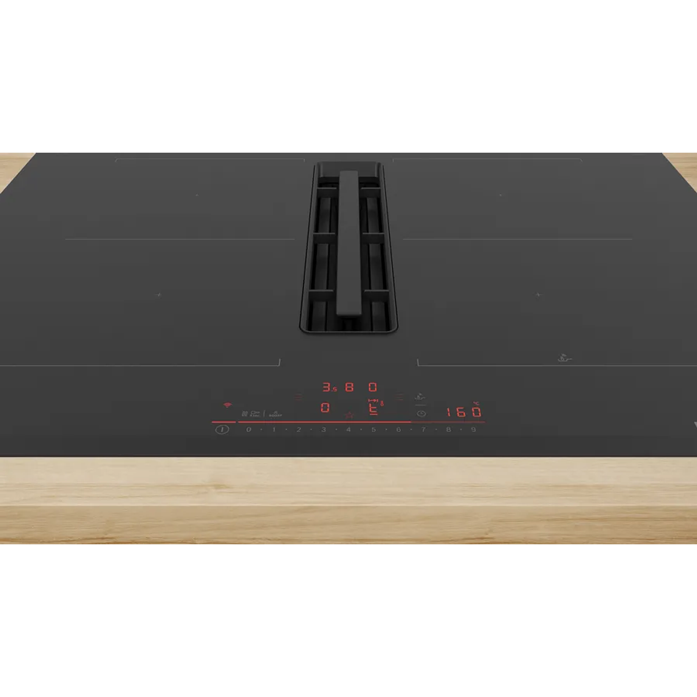 Serie 6 Placa de inducción con extractor integrado 70 cm sin perfiles 2