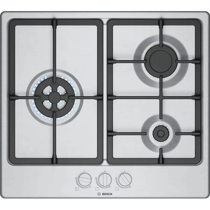 Serie 4 Placa de gas 60 cm Acero 1