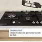 Serie 8 Placa de gas 90 cm Vidrio templado, Negro - Miniatura 9