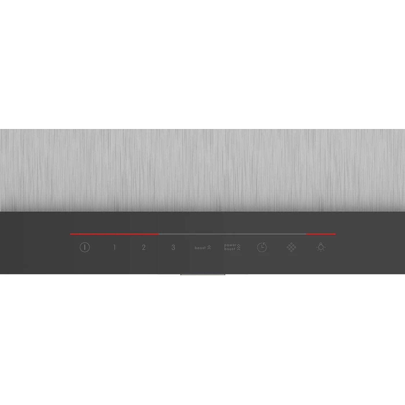 Serie 6 Campana decorativa de pared 90 cm Acero inoxidable 3