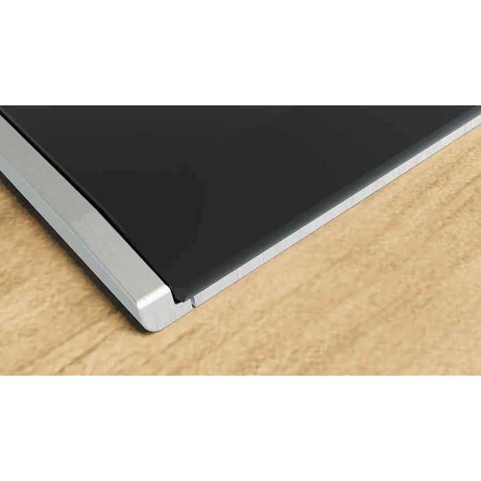 Serie 8 Placa dominó 30 cm Cristal vitrocerámico, Negro 12