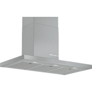 Serie 6 Campana decorativa de pared 90 cm Acero inoxidable