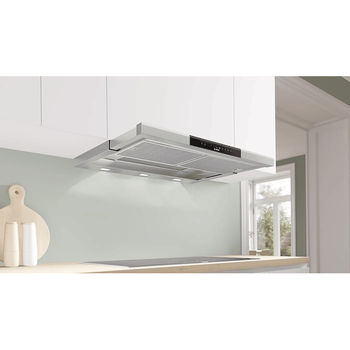 Serie 8 Campana telescópica 90 cm Acero inoxidable 1