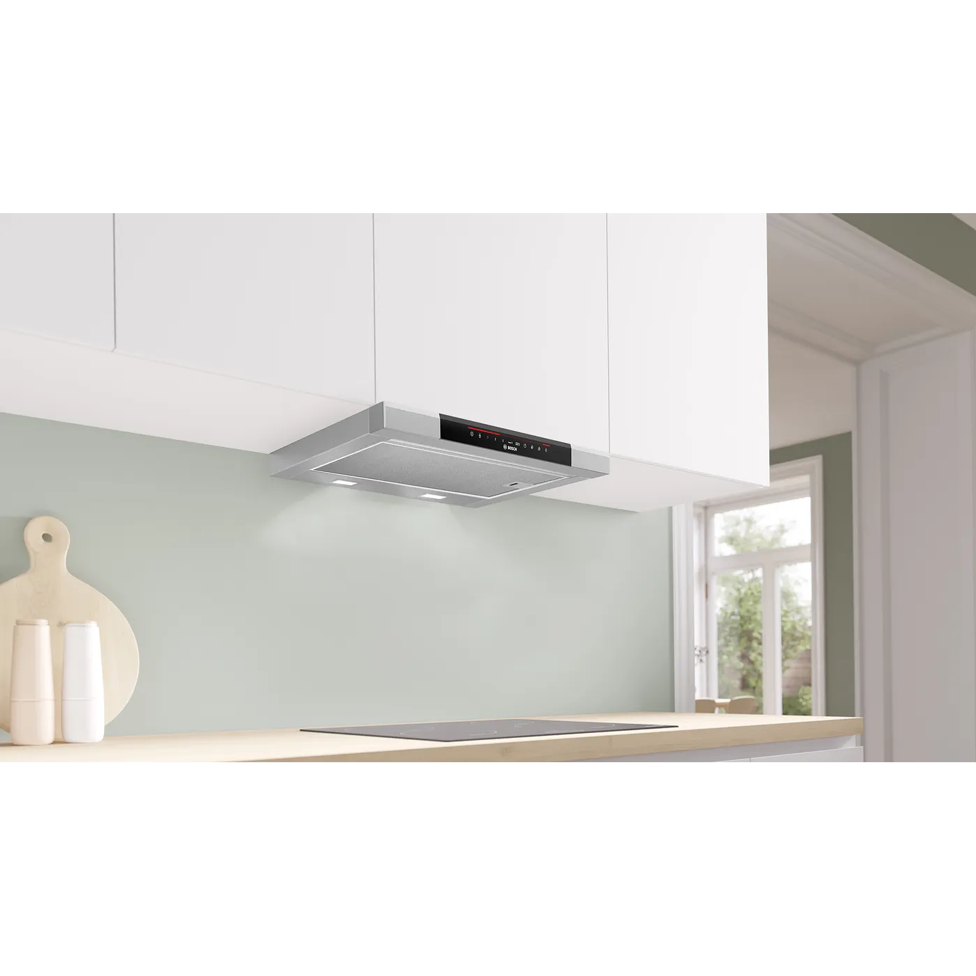 Serie 8 Campana telescópica 60 cm Acero inoxidable 1