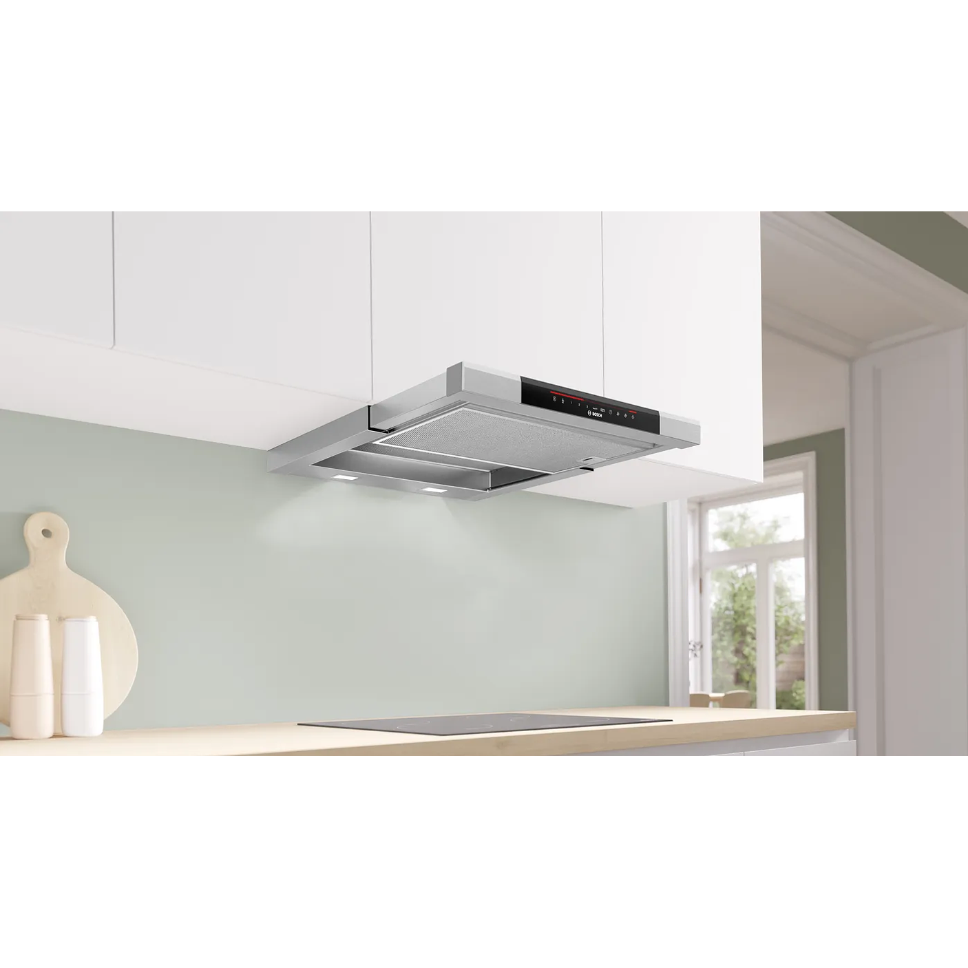 Serie 8 Campana telescópica 60 cm Acero inoxidable 2