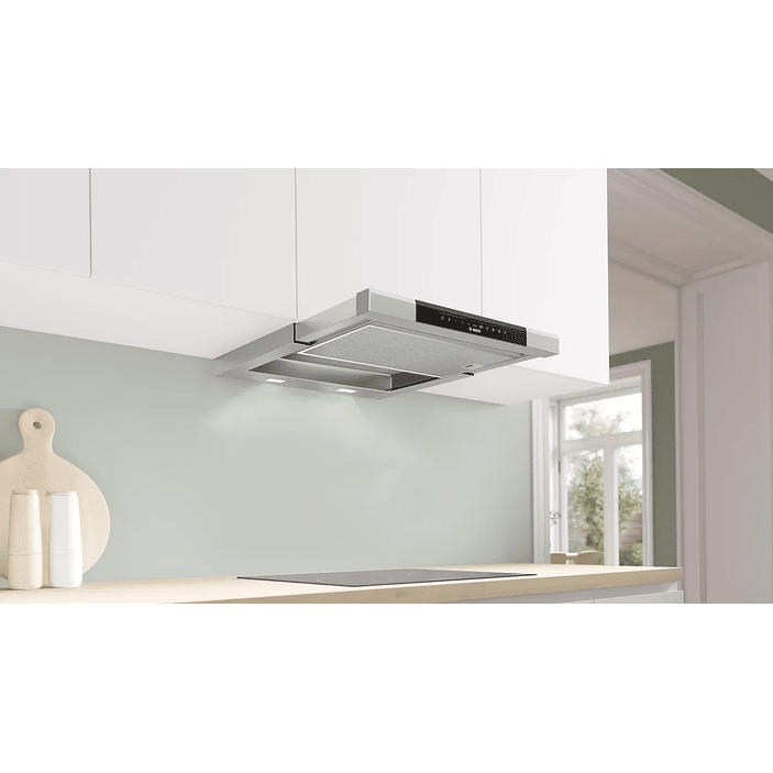 Serie 8 Campana telescópica 60 cm Acero inoxidable 2