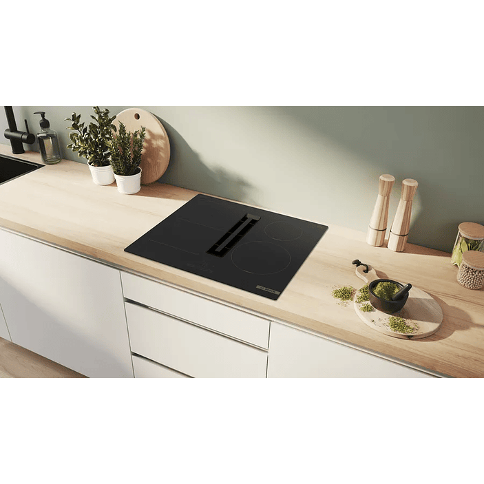 Serie 4 Placa de inducción con extractor integrado 60 cm sin perfiles 3