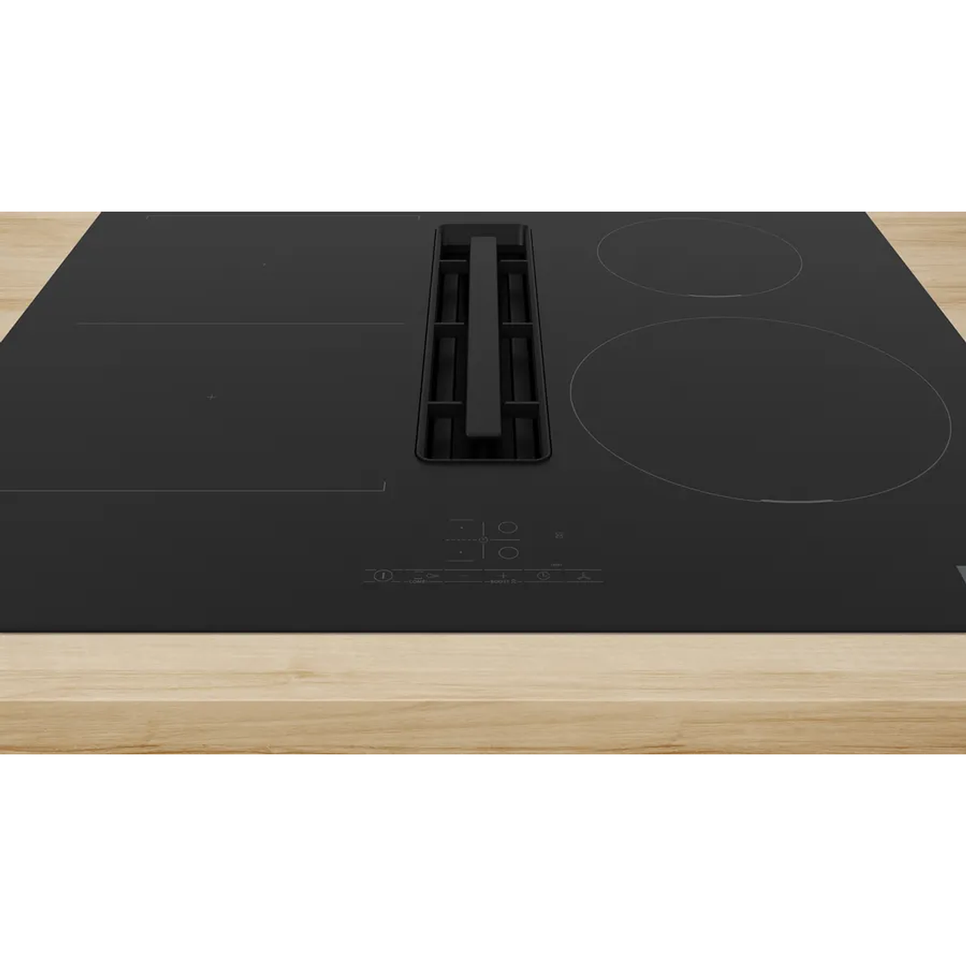 Serie 4 Placa de inducción con extractor integrado 60 cm sin perfiles 2