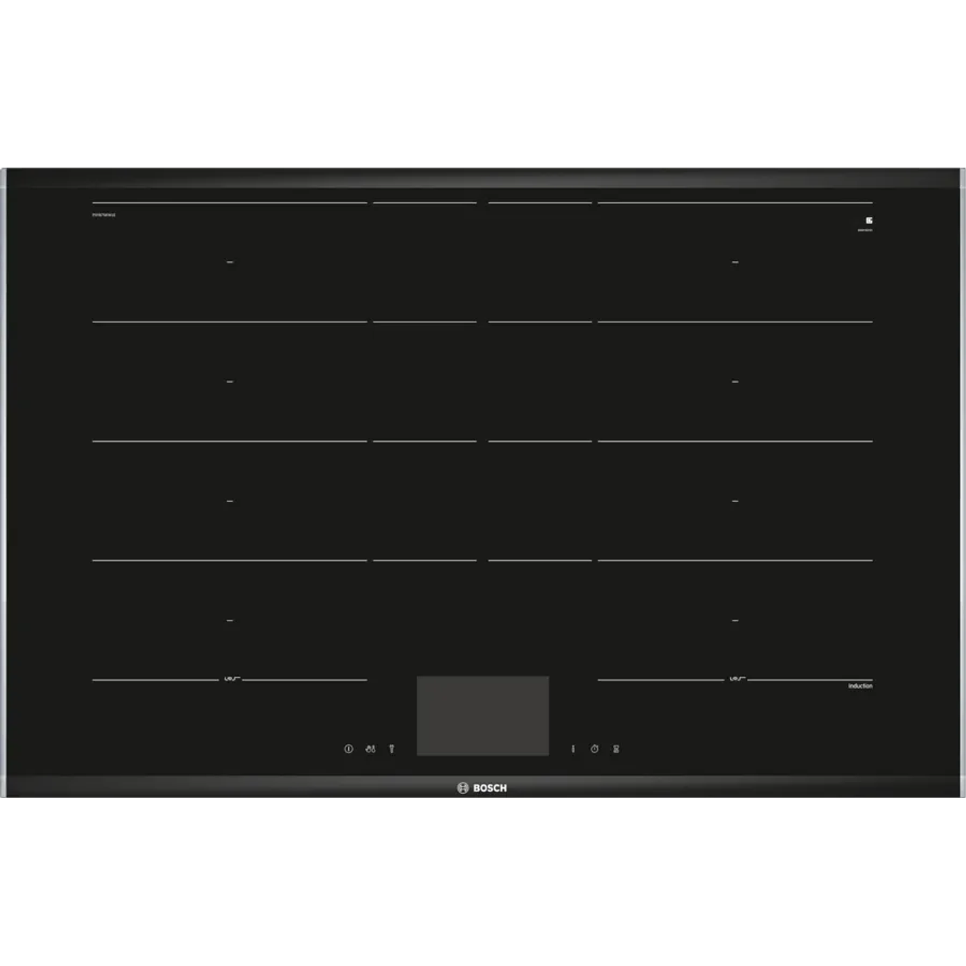 Serie 8 Placa inducción 80 cm con perfiles 8