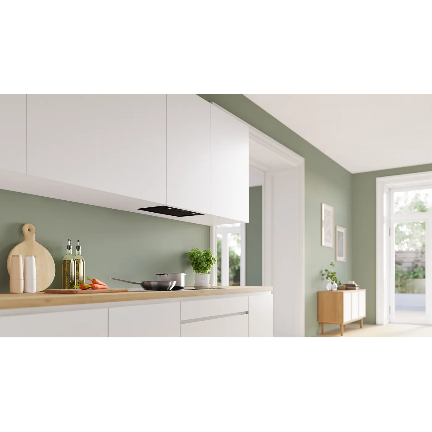 Serie 8 Módulo de integración 52 cm Negro 2