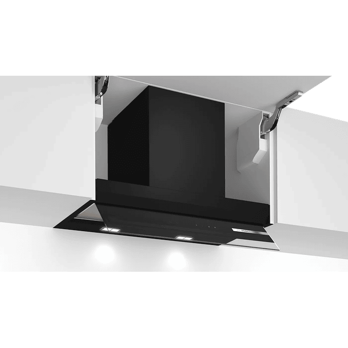 Serie 6 Campana decorativa integrable 60 cm Cristal negro, Negro 1