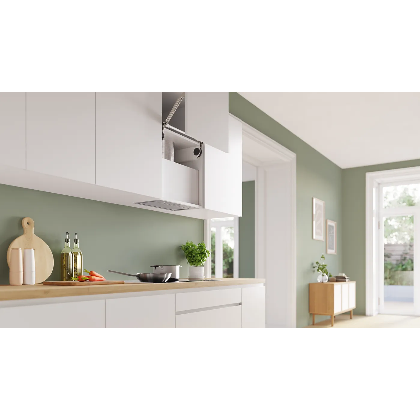 Serie 6 Módulo de integración 52 cm Acero inoxidable 3