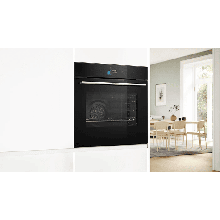 Horno Bosch Serie 8 – 60 x 60 cm Negro con Vapor Combinado 5