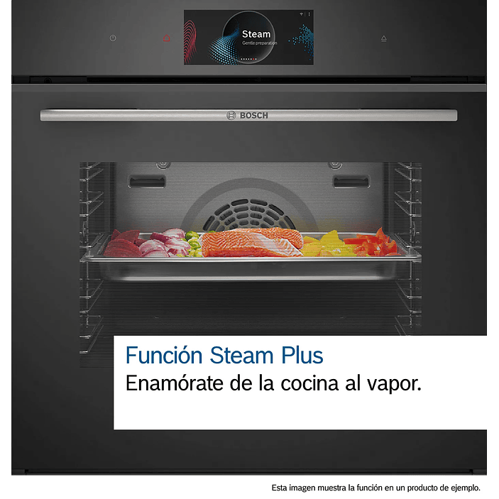 Horno Bosch Serie 8 – 60 x 60 cm Negro 100% Vapor (Full Steam) 9