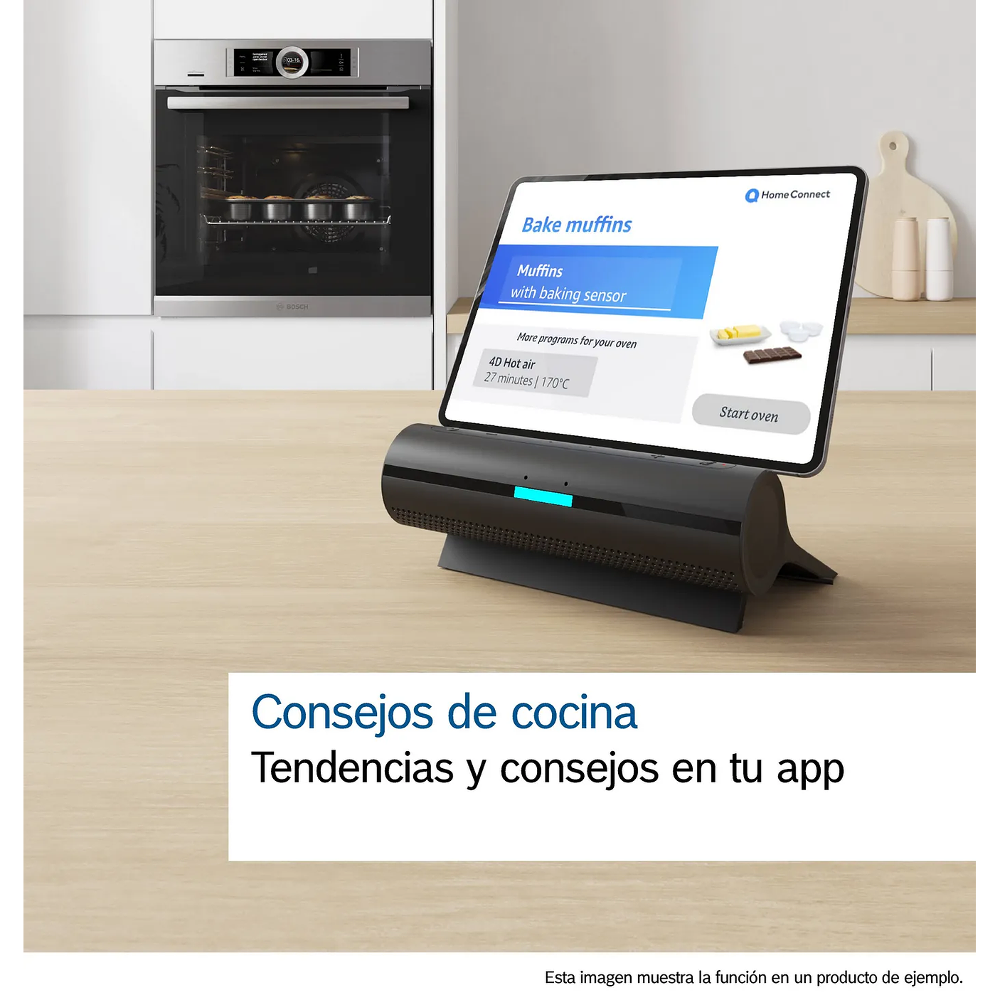 Horno Bosch Serie 8 – 60 x 60 cm Negro 100% Vapor (Full Steam) 12