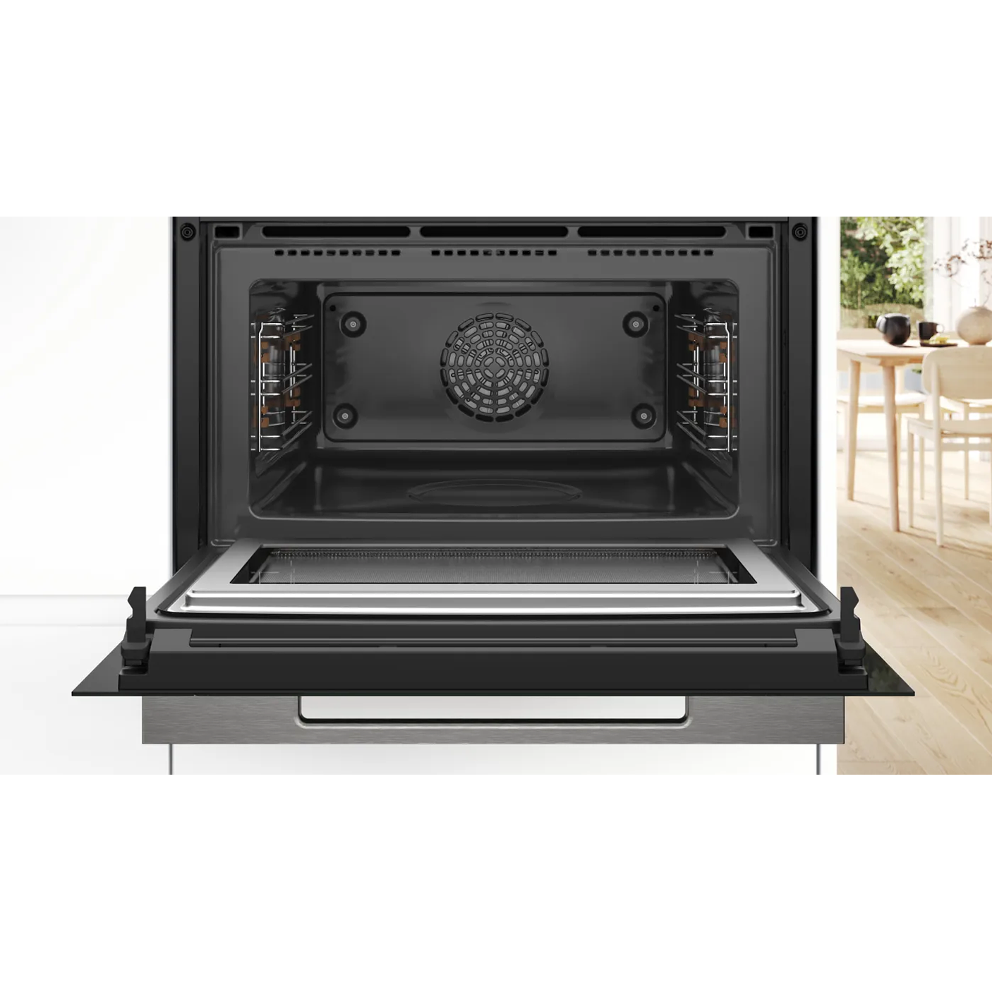 Horno Bosch Serie 8 – 60 x 45 cm Negro Compacto con Microondas 2