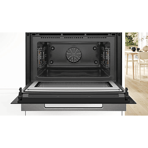 Horno Bosch Serie 8 – 60 x 45 cm Negro Compacto con Microondas