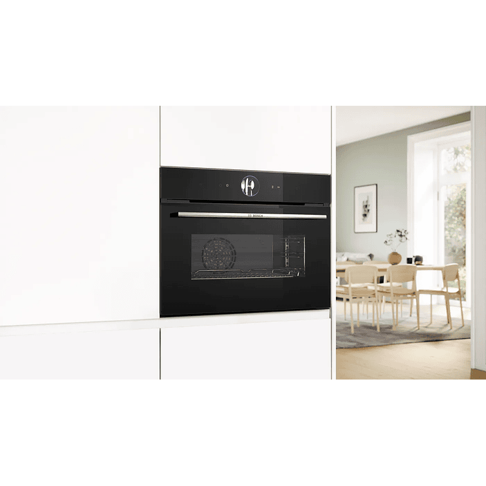Horno Bosch Serie 8 60 x 45 cm Negro Compacto con Vapor 2