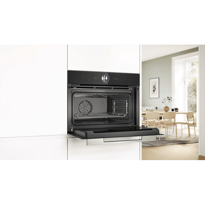 Horno Bosch Serie 8 60 x 45 cm Negro Compacto con Vapor 3