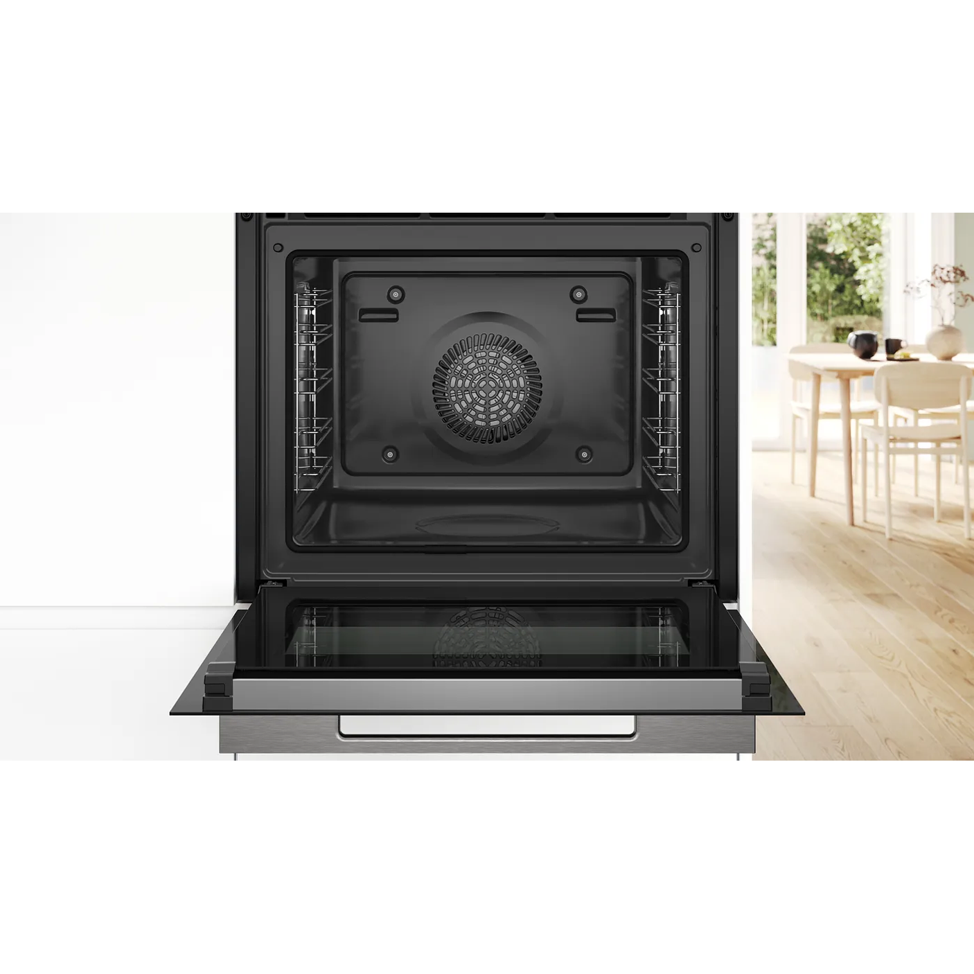 Horno Bosch Serie 8 60 x 60 cm Negro con Vapor Combinado 2