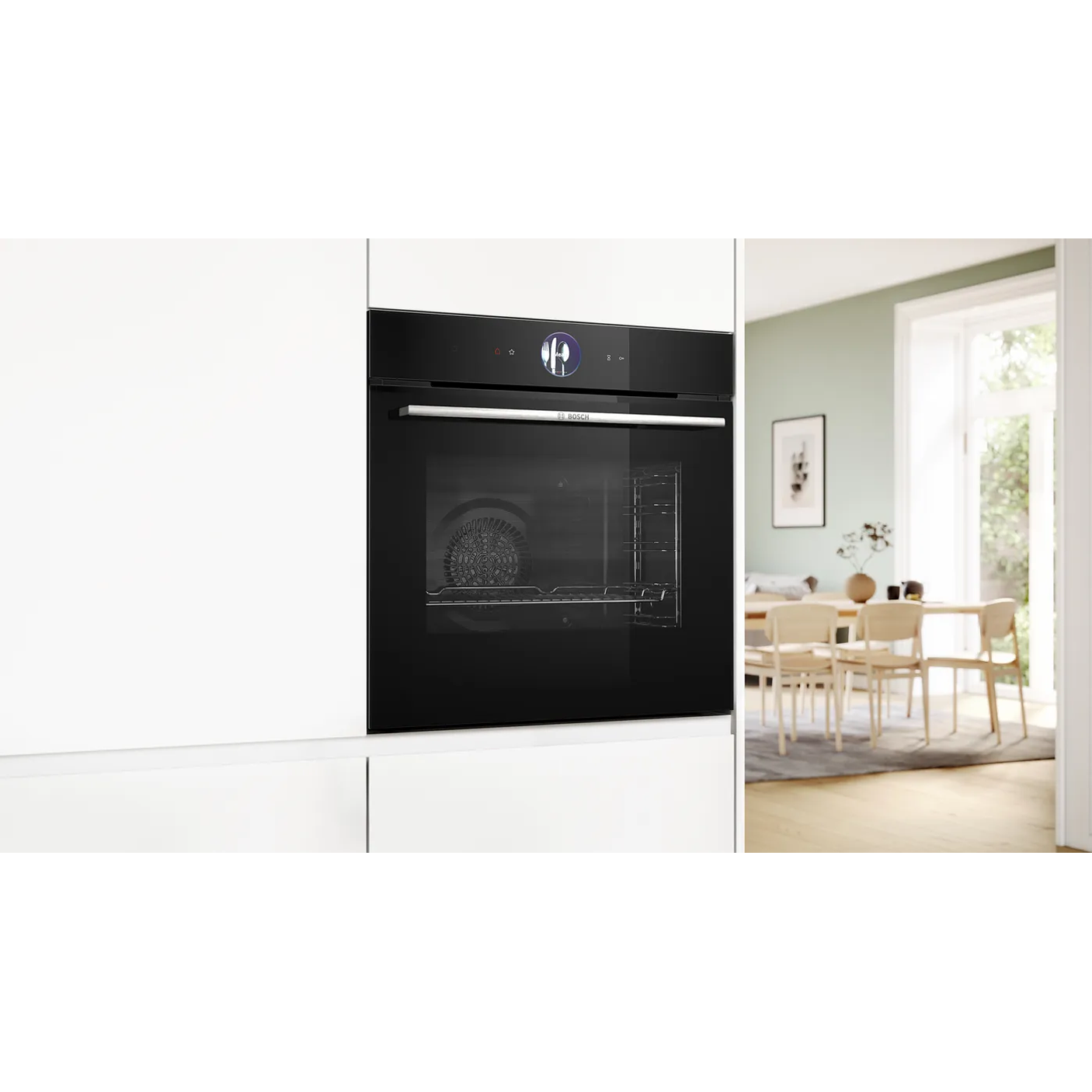 Horno Bosch Serie 8 60 x 60 cm Negro con Vapor Combinado 5