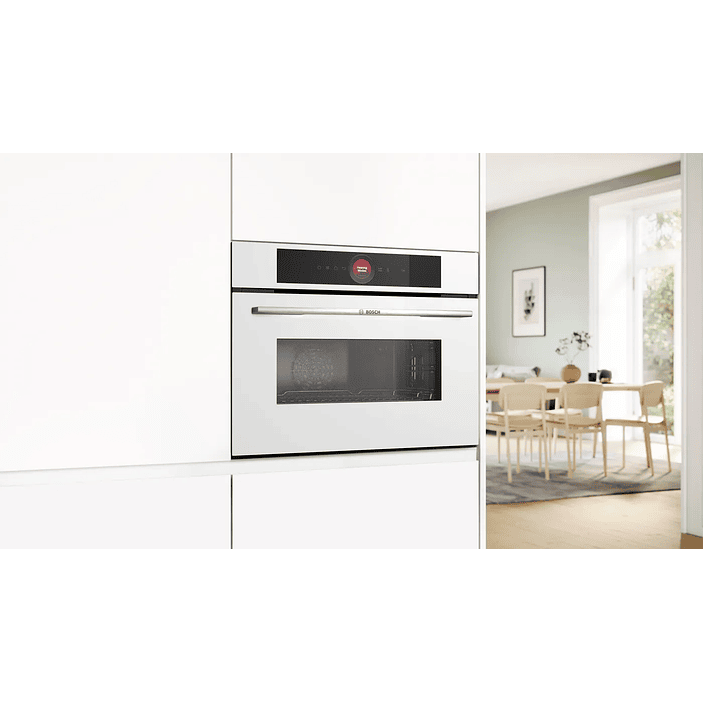 Serie 8 Horno compacto con microondas 60 x 45 cm Blanco 3