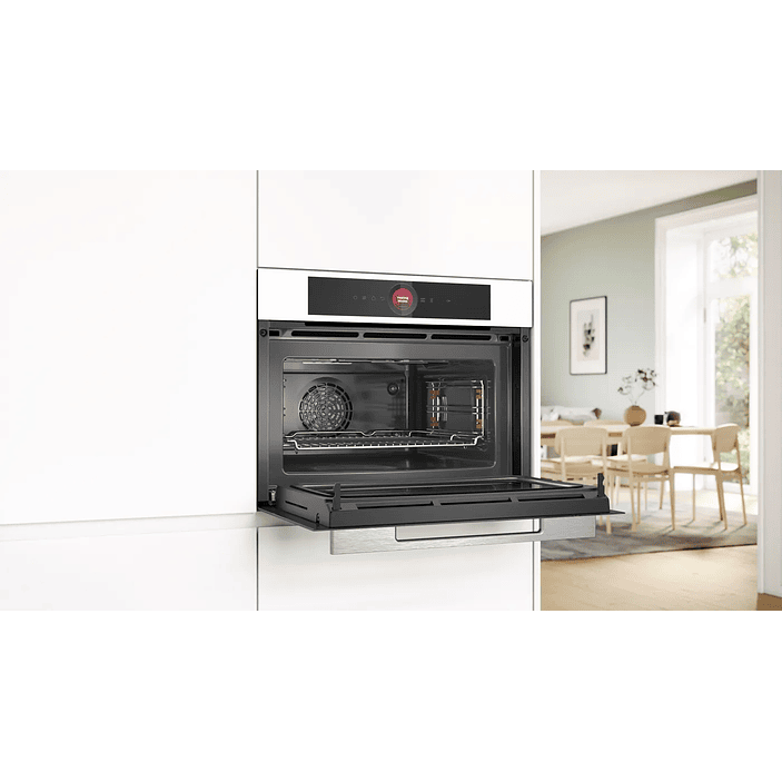 Serie 8 Horno compacto con microondas 60 x 45 cm Blanco 4