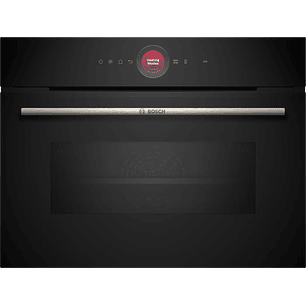 Serie 8 Horno compacto con microondas 60 x 45 cm Negro