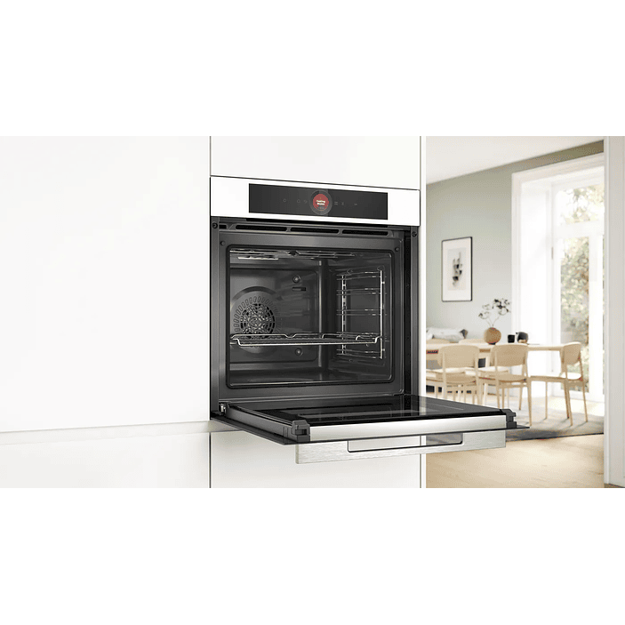 Serie 8 Horno 60 x 60 cm Blanco con Vapor Añadido y AirFry 6