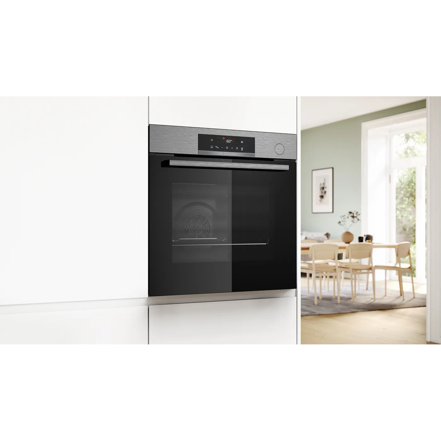 Serie 4 Horno con vapor 60 x 60 cm Acero inoxidable 5