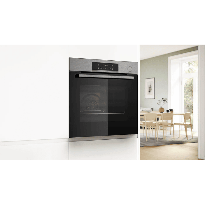 Serie 4 Horno con vapor 60 x 60 cm Acero inoxidable 5